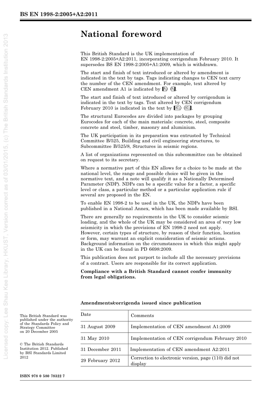 [BS EN 1998-2-2005+A2-2011] -- Eurocode 8. Design of structures for earthquake resistance. Bridges.pdf_第2页