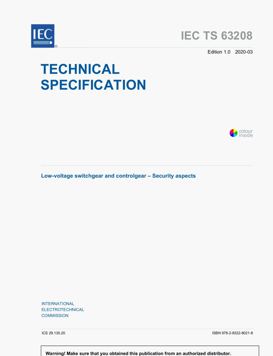 （高清版） IEC TS 63208-2020.pdf_第3页