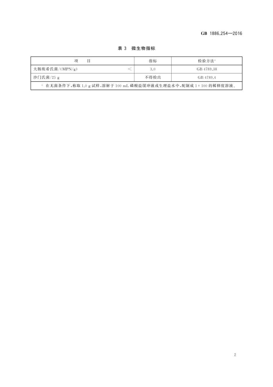 GB 1886.254-2016 食品安全国家标准 食品添加剂 刺梧桐胶.pdf_第3页