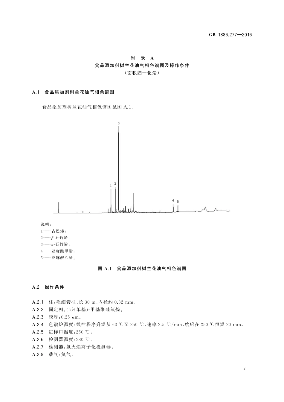 GB 1886.277-2016 食品安全国家标准 食品添加剂 树兰花油.pdf_第3页
