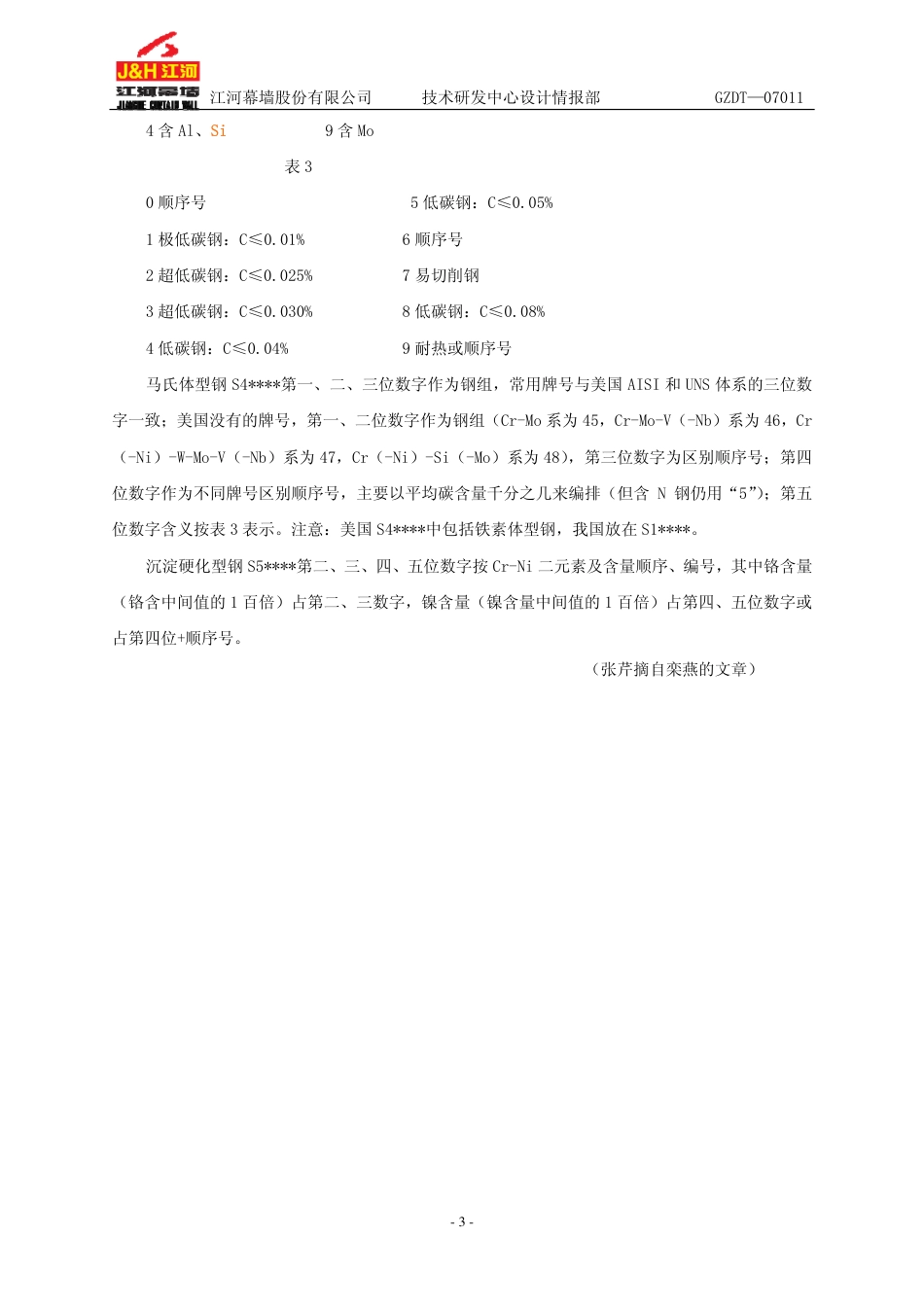关于不锈钢牌号(数字代号)的说明.pdf_第3页