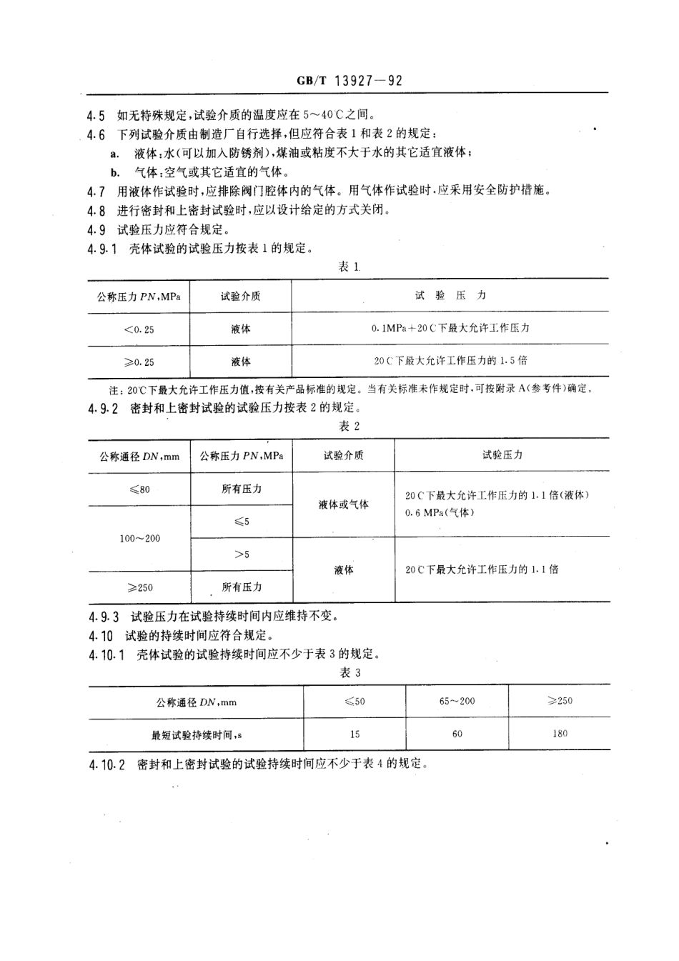 GB13927-92通用阀门_压力试验.pdf_第2页