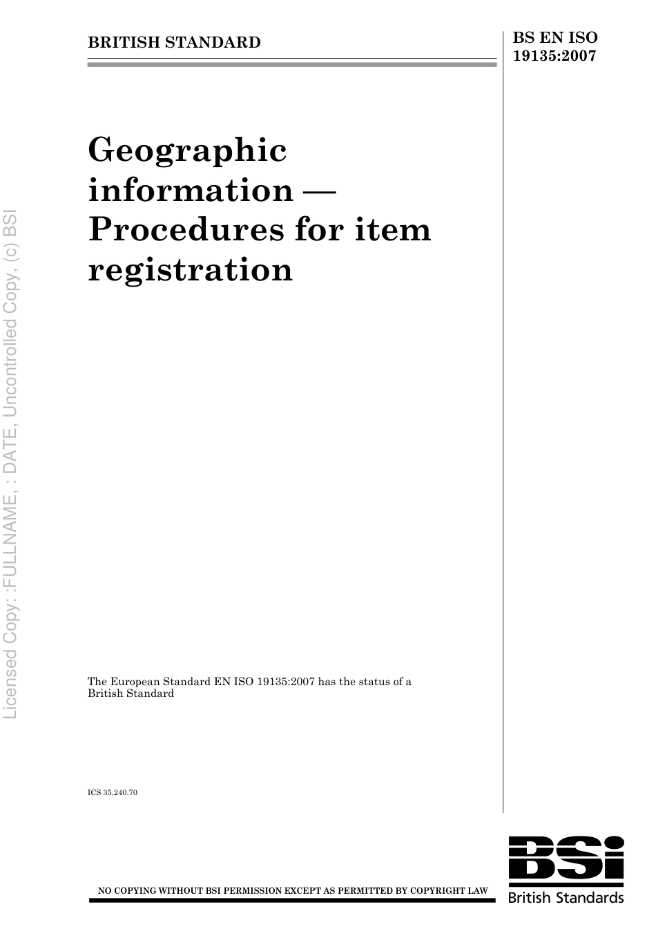 BS EN ISO 19135 2007.pdf_第1页