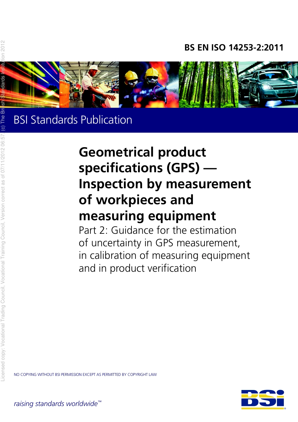 BS EN ISO 14253-2 2011.pdf_第1页
