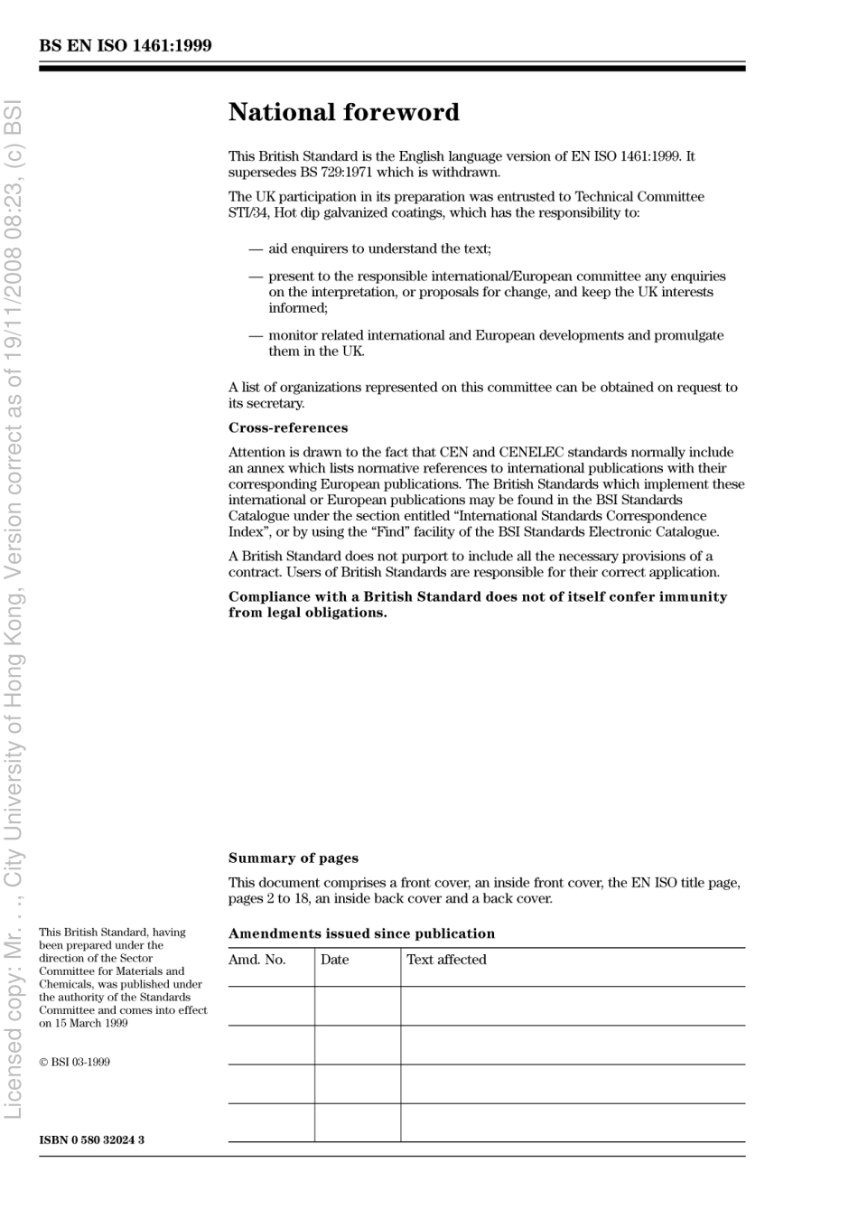 BS EN ISO 1461 1999.pdf_第2页