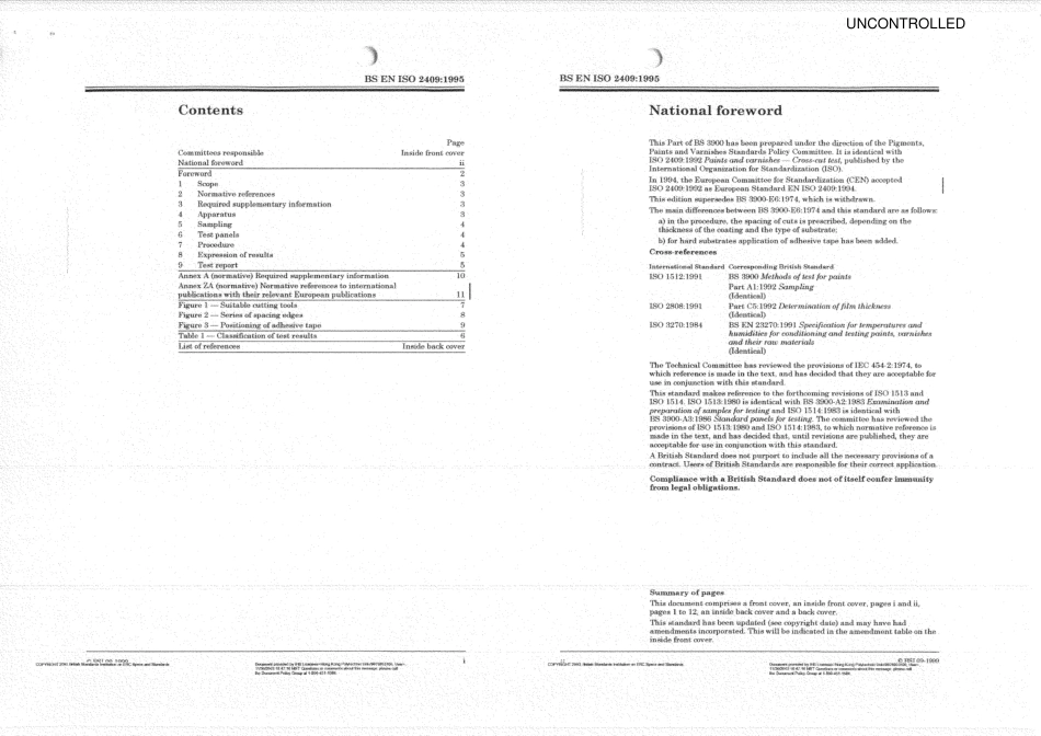 BS EN ISO 2409 1995.pdf_第2页