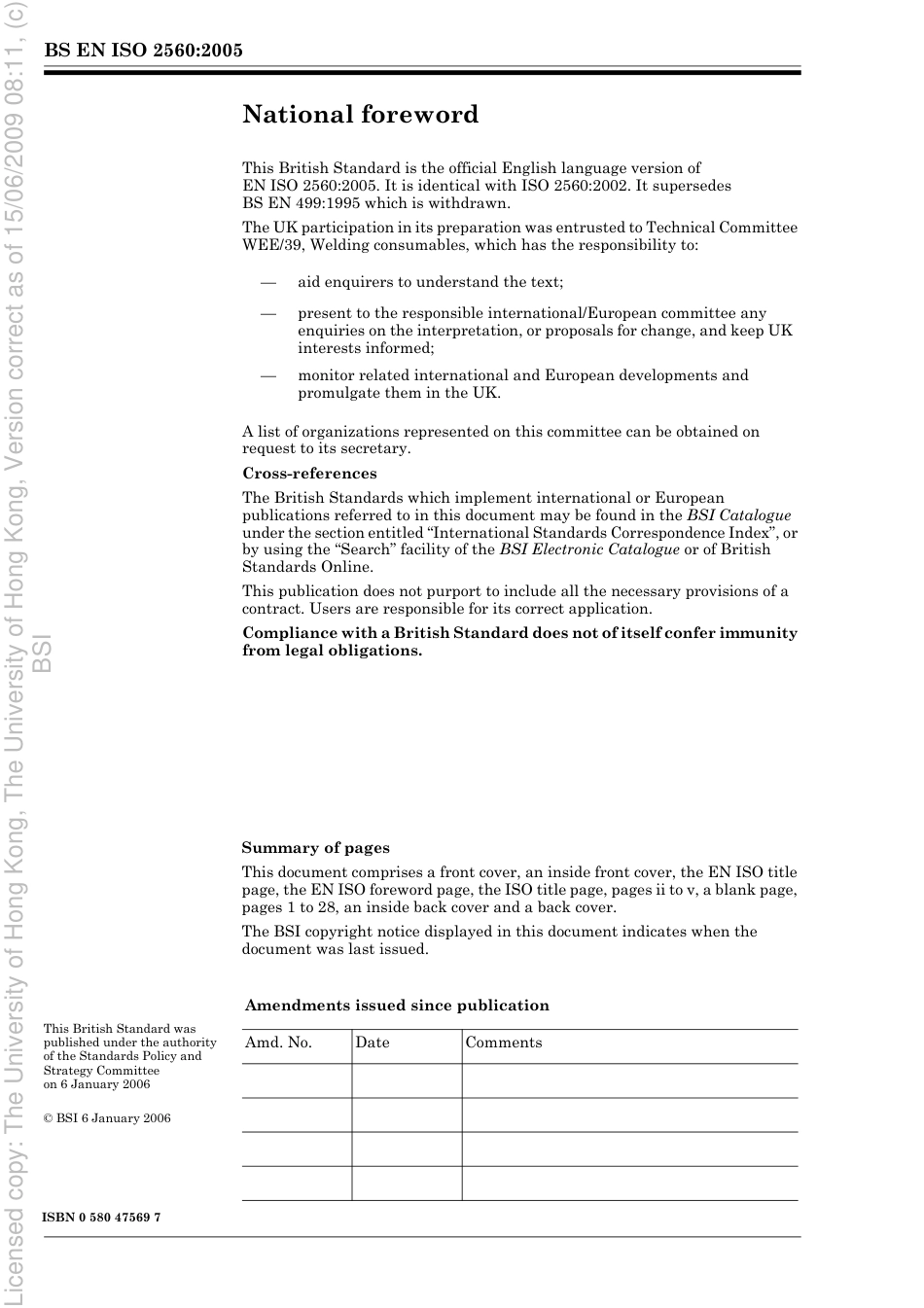 BS EN ISO 2560 - 2005.pdf_第2页