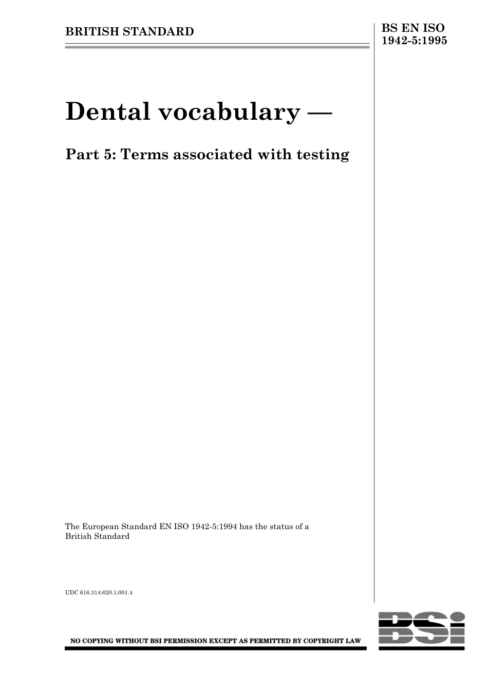 BS EN ISO 1942-5 1995.pdf_第1页