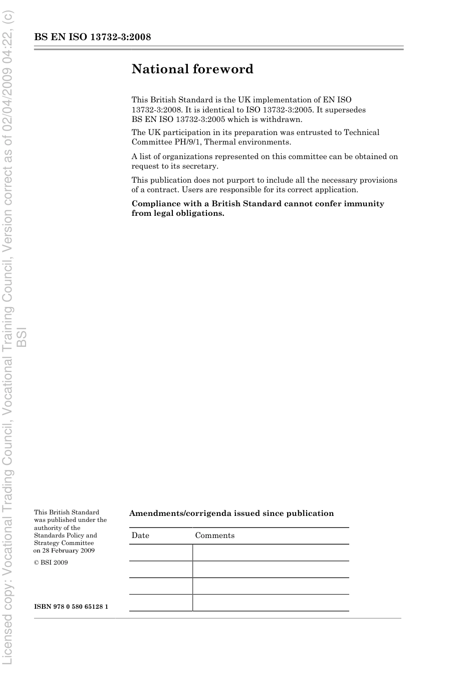 BS EN ISO 13732-3 2008.pdf_第2页