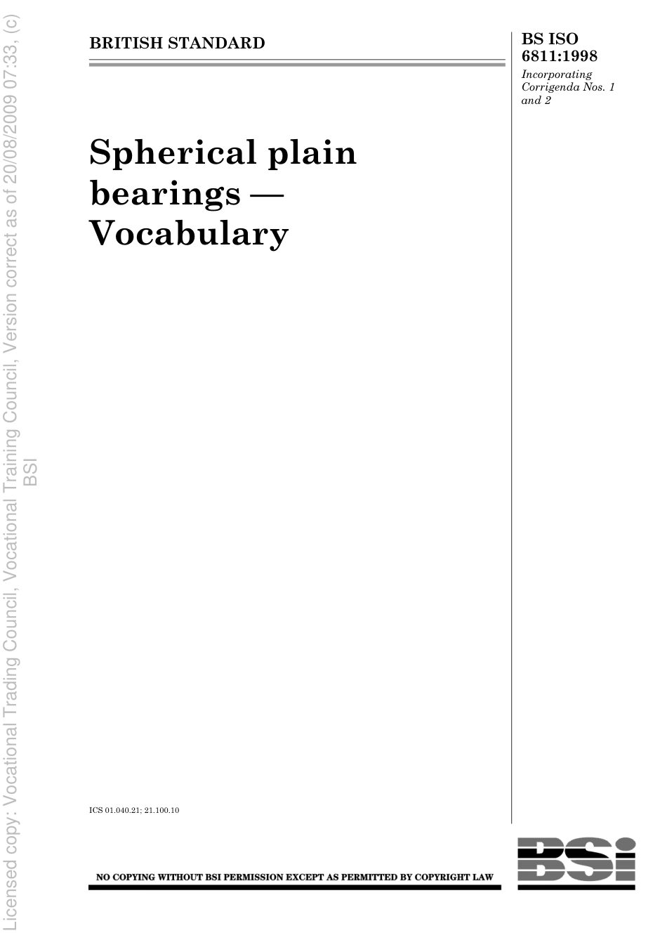 BS ISO 6811 1998.pdf_第1页