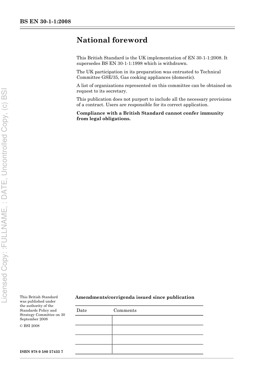 BS EN 30-1-1 2008.pdf_第2页