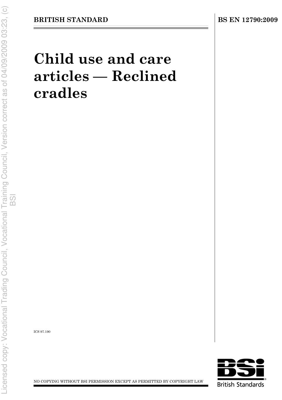 BS EN 12790 2009.pdf_第1页