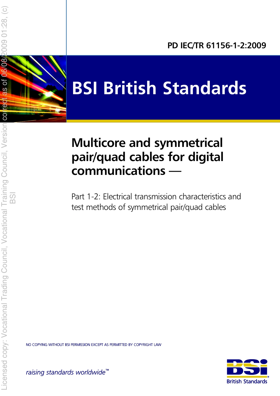 PD IEC TR 61156-1-2 2009.pdf_第1页