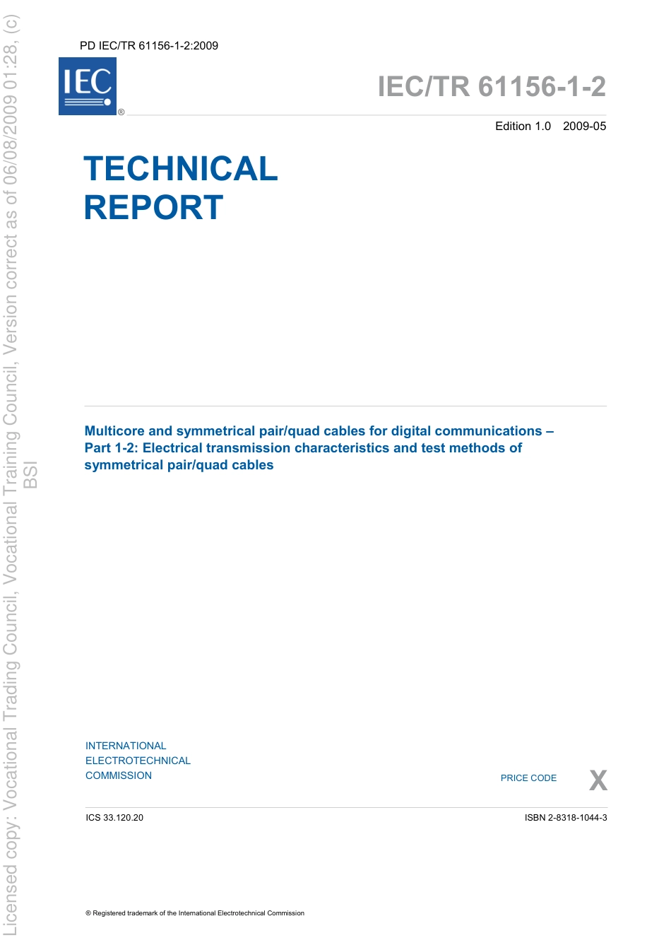 PD IEC TR 61156-1-2 2009.pdf_第3页