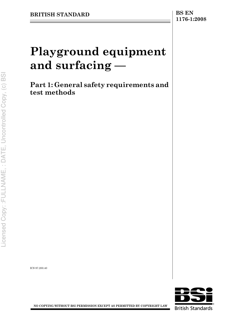 BS EN 1176-1 2008.pdf_第1页