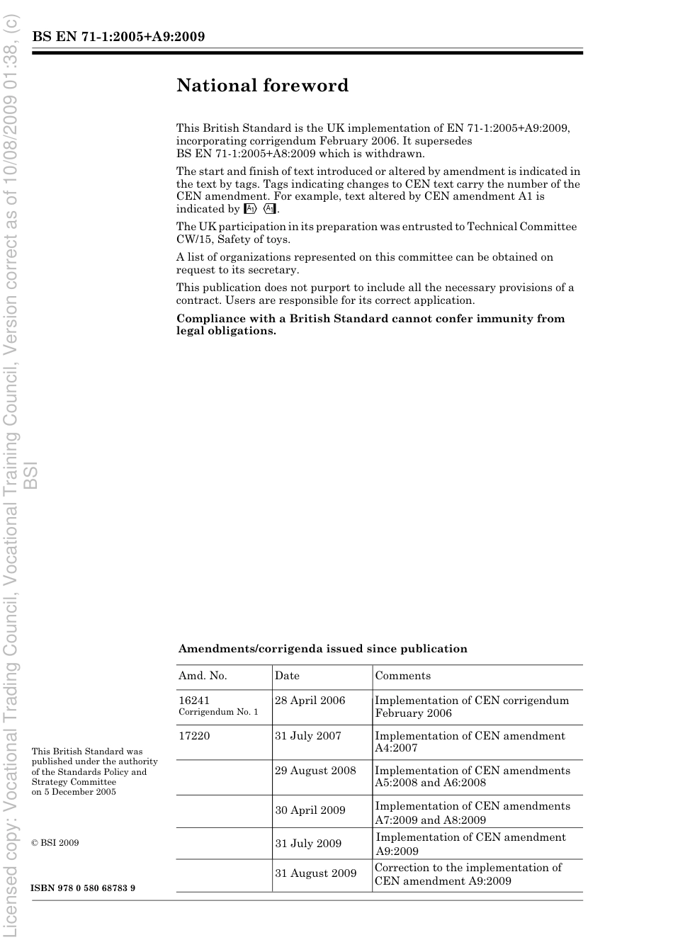 BS EN 71-1 2005 + A9 2009.pdf_第2页