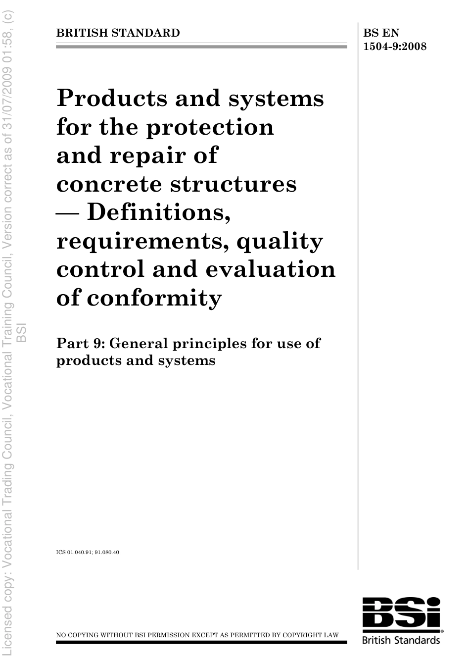 BS EN 1504-9 2008.pdf_第1页