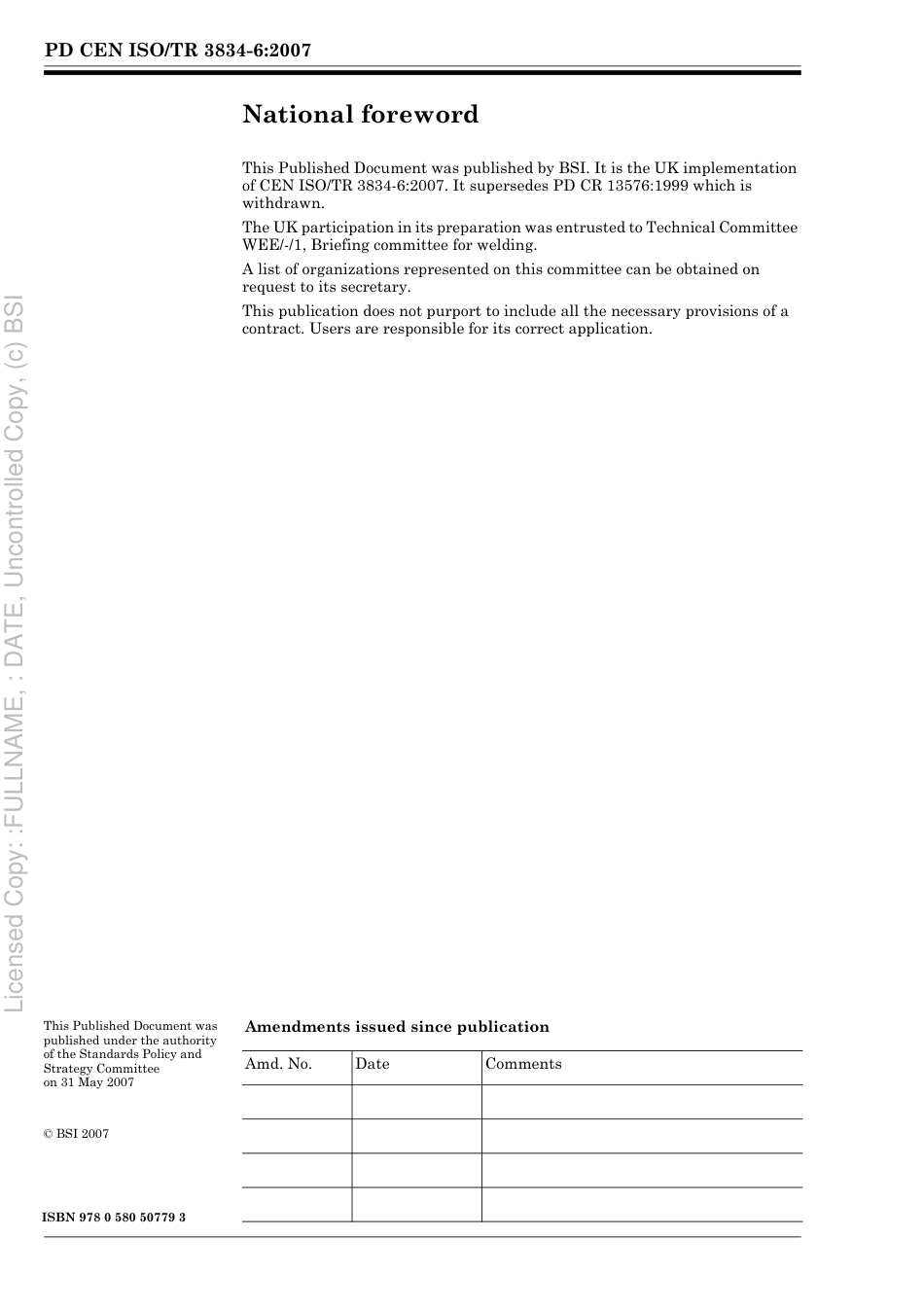 PD CEN ISO TR 3834-6 2007.pdf_第2页