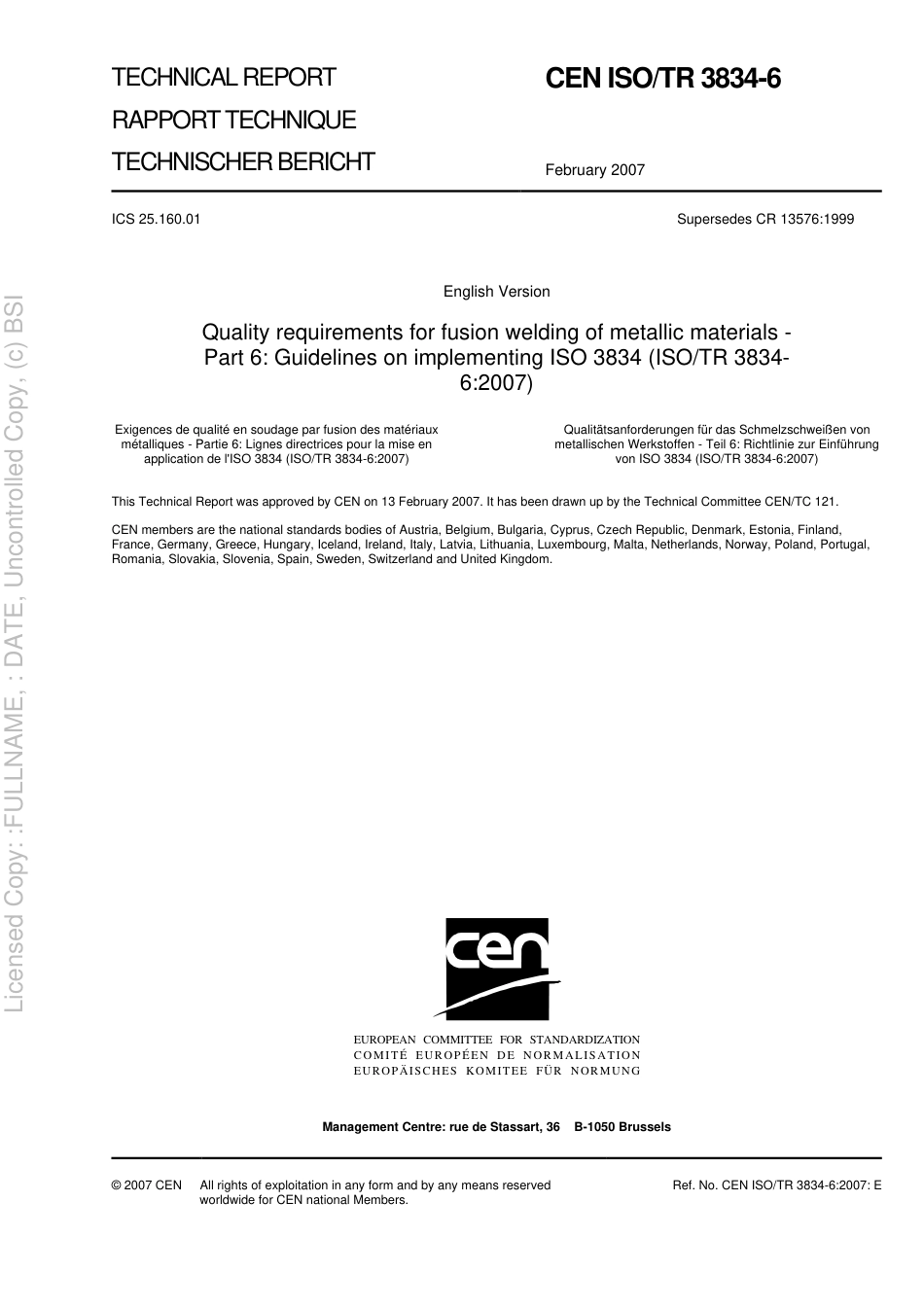 PD CEN ISO TR 3834-6 2007.pdf_第3页