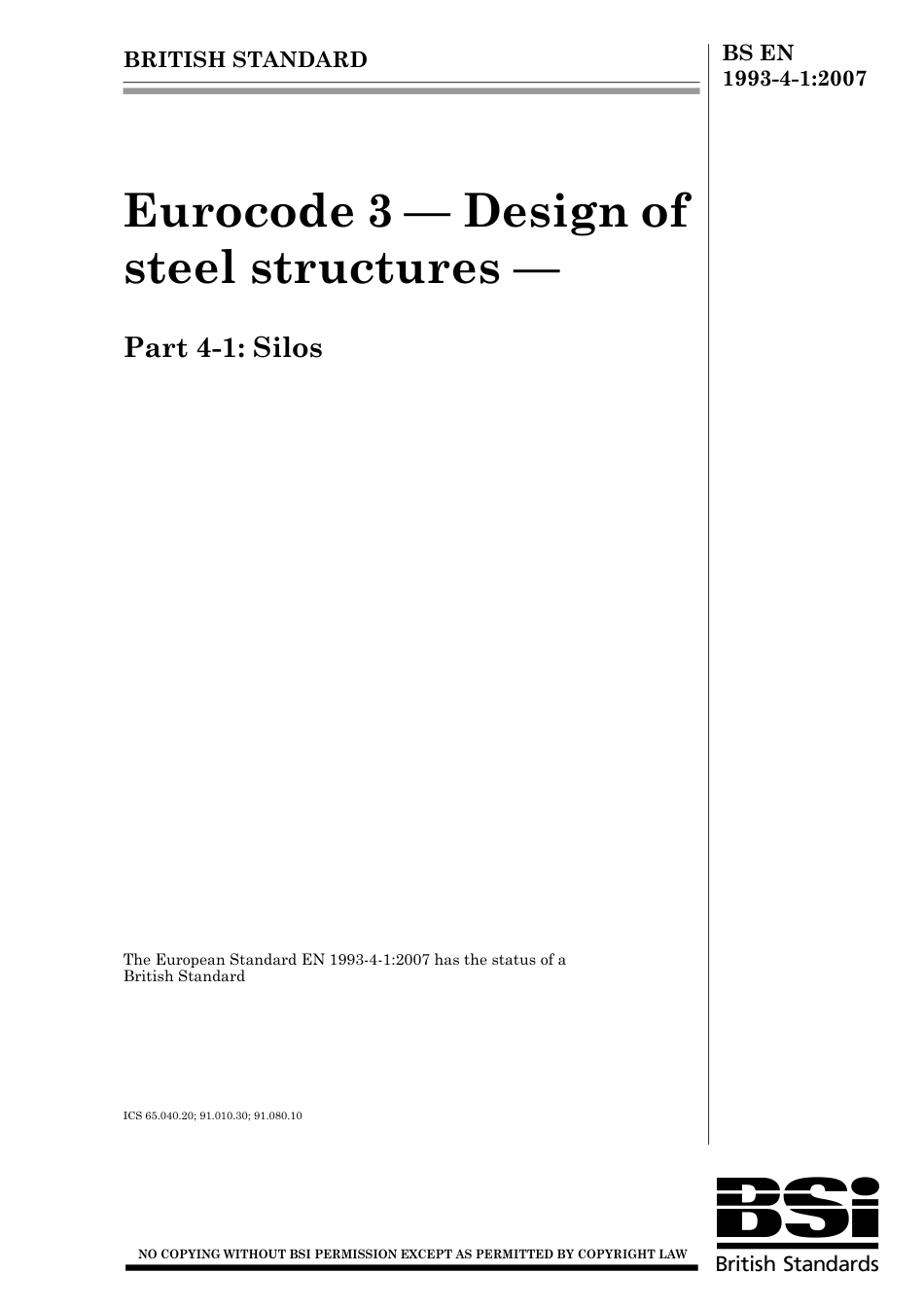 BS EN 1993-4-1-2007.pdf_第1页