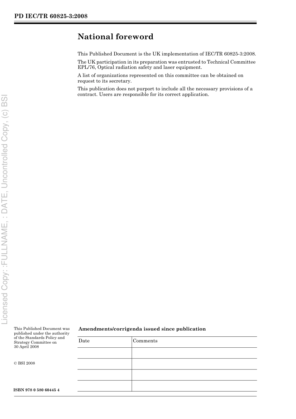 PD IEC TR 60825-3 2008.pdf_第2页