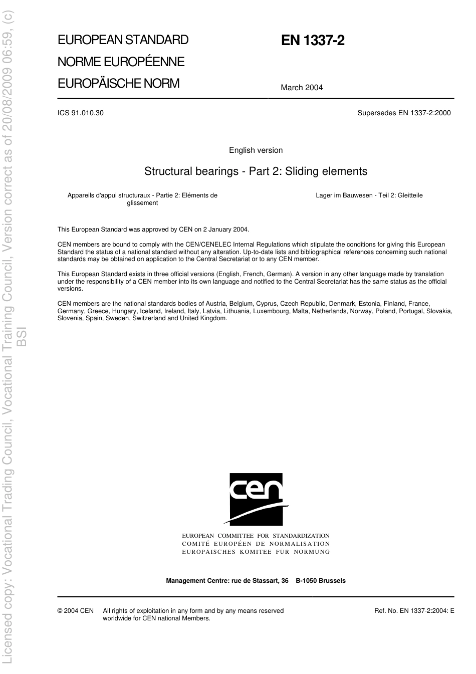 BS EN 1337-2 2004.pdf_第3页