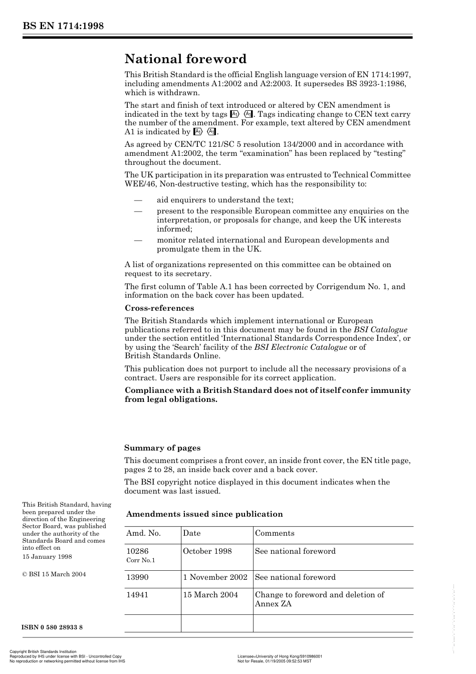 BS EN 1714 (Ultrasonic test of welded joints).pdf_第2页