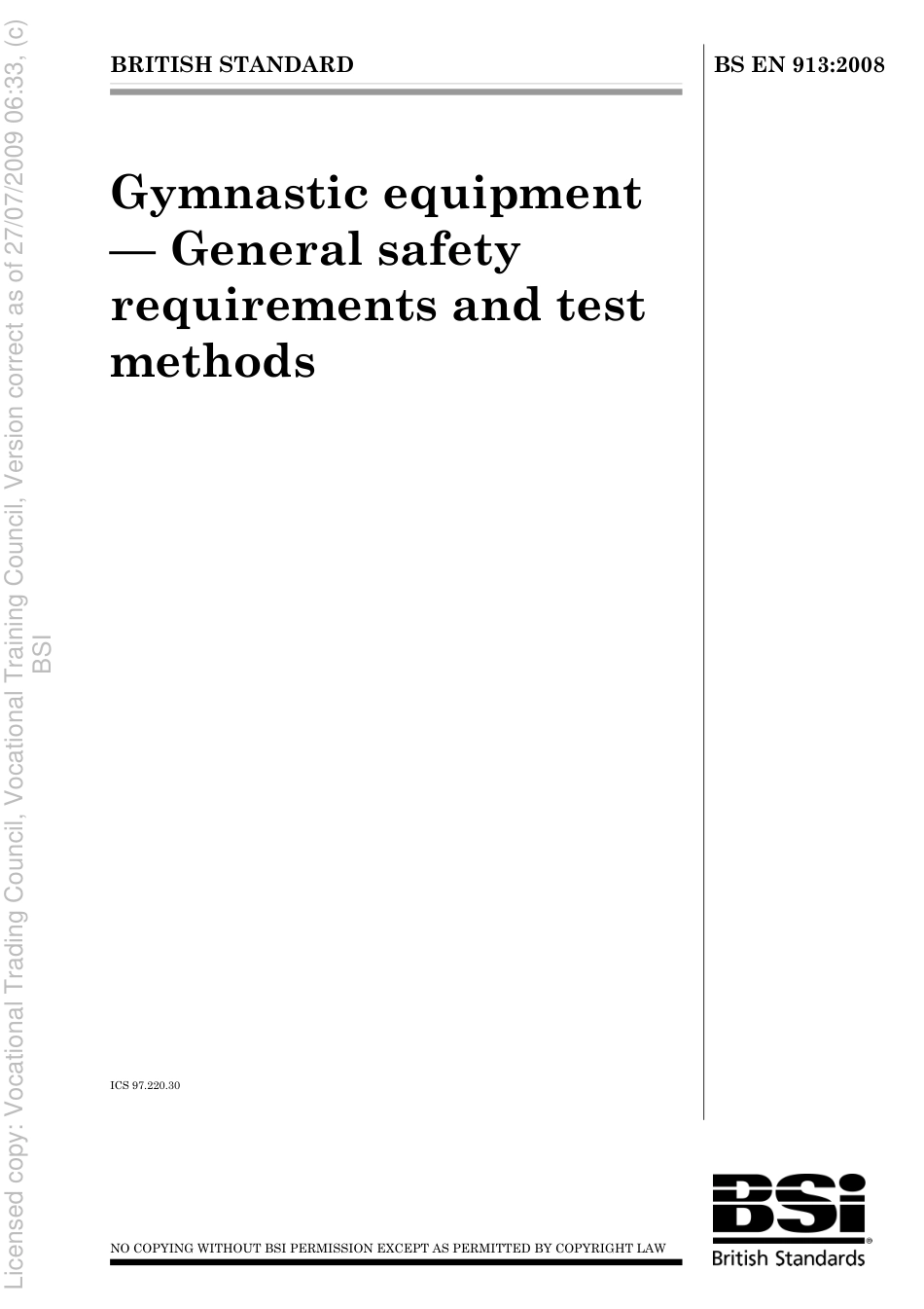 BS EN 913 2008.pdf_第1页