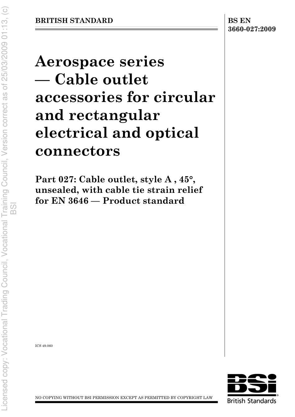 BS EN 3660-027 2009.pdf_第1页