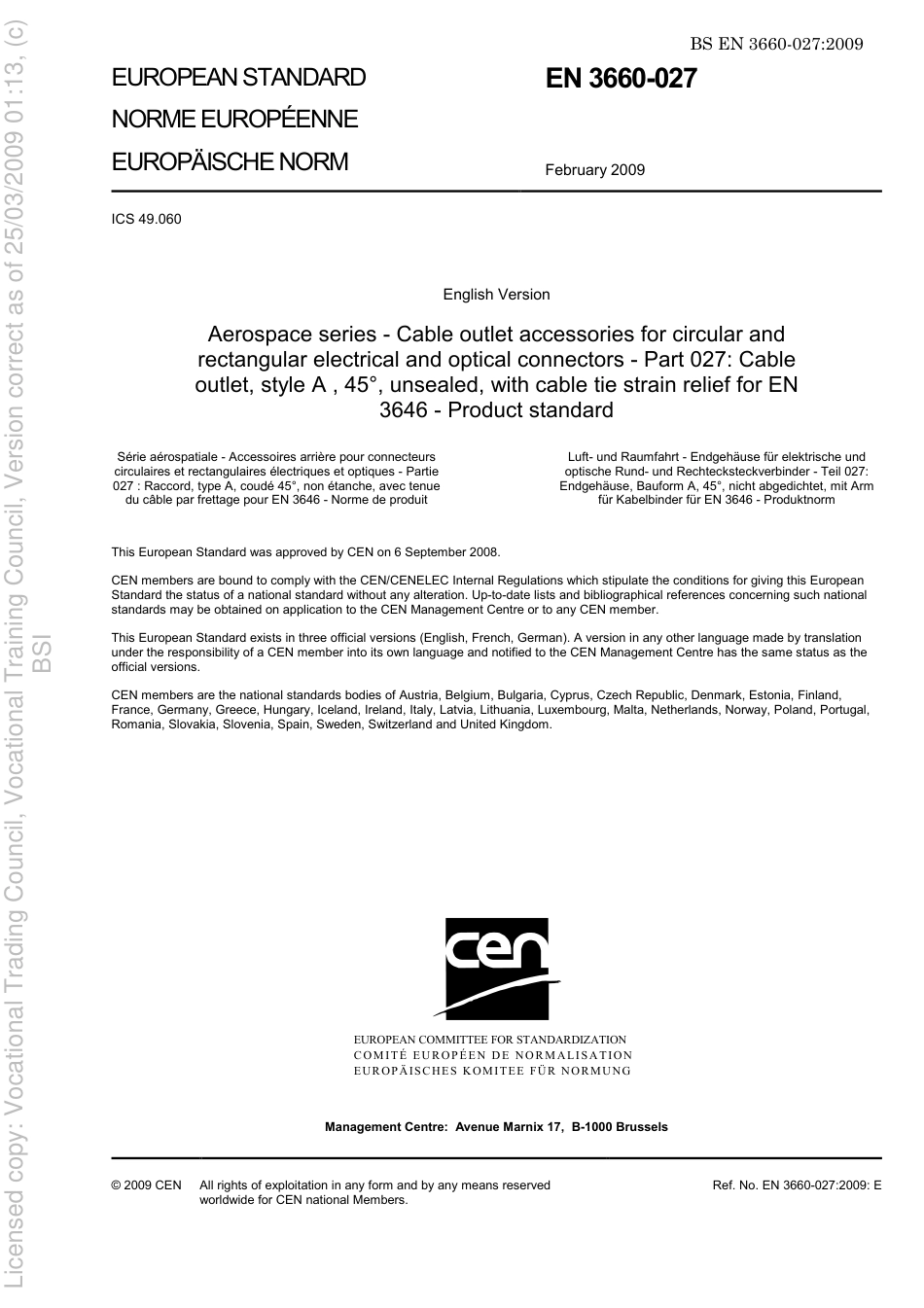 BS EN 3660-027 2009.pdf_第3页