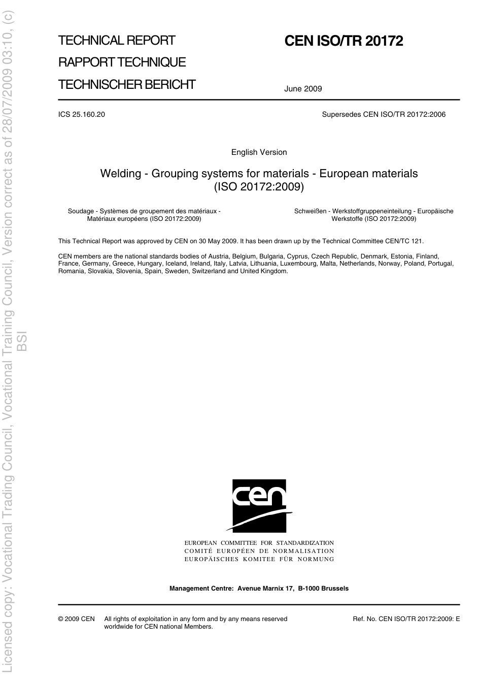 PD CEN ISO TR 20172 2009.pdf_第3页