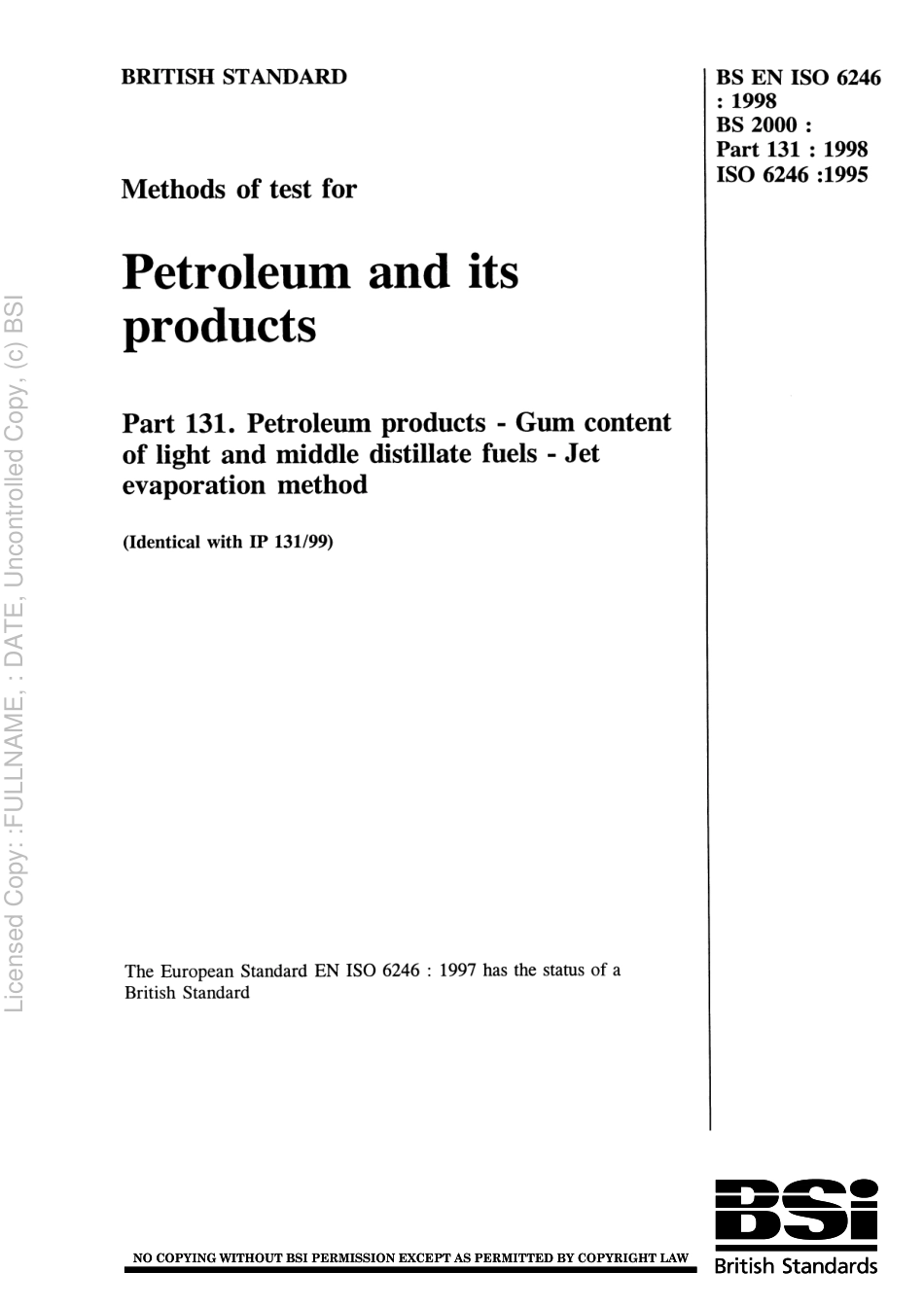 BS EN ISO 6246 1998.pdf_第1页