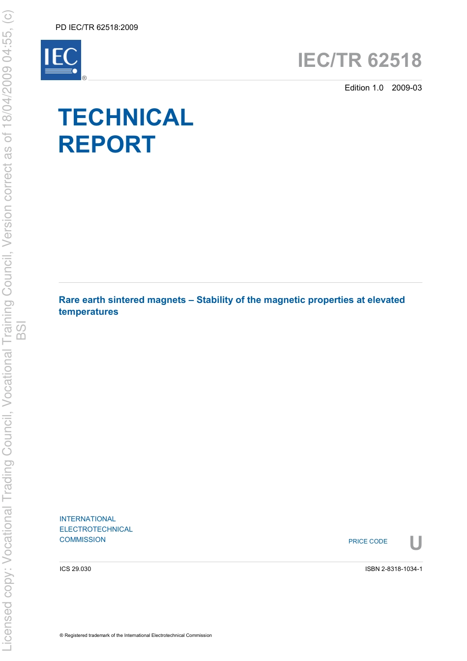 PD IEC TR 62518 2009.pdf_第3页