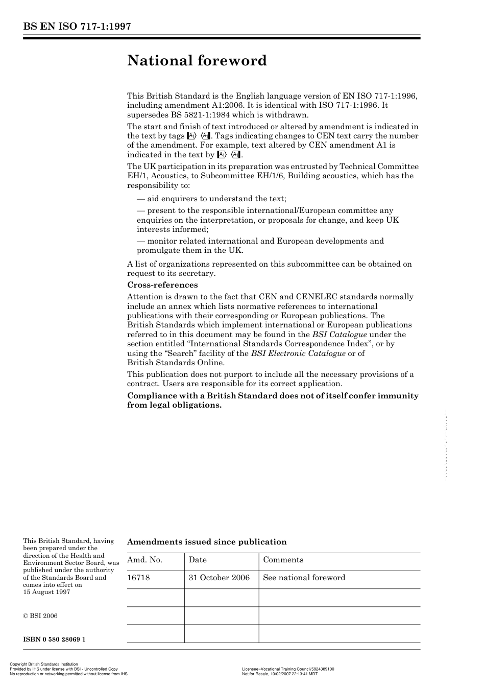 BS EN ISO 717-1 1997.pdf_第2页