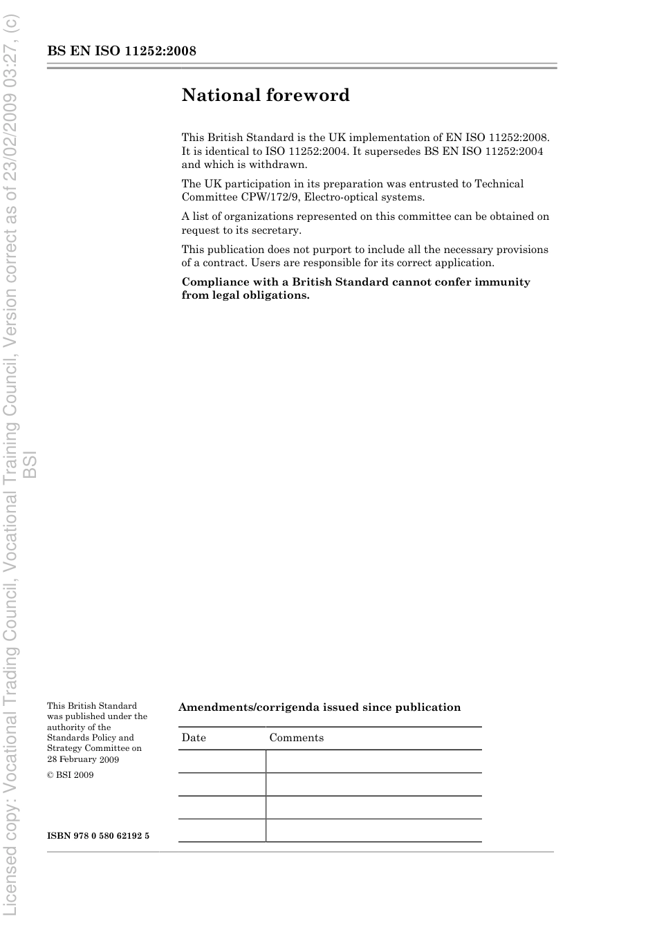 BS EN ISO 11252 2008.pdf_第2页