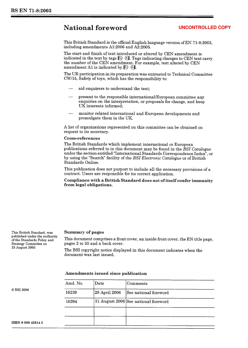 BS EN 71-8-2003+A1&2 (uncontrolled).pdf_第2页