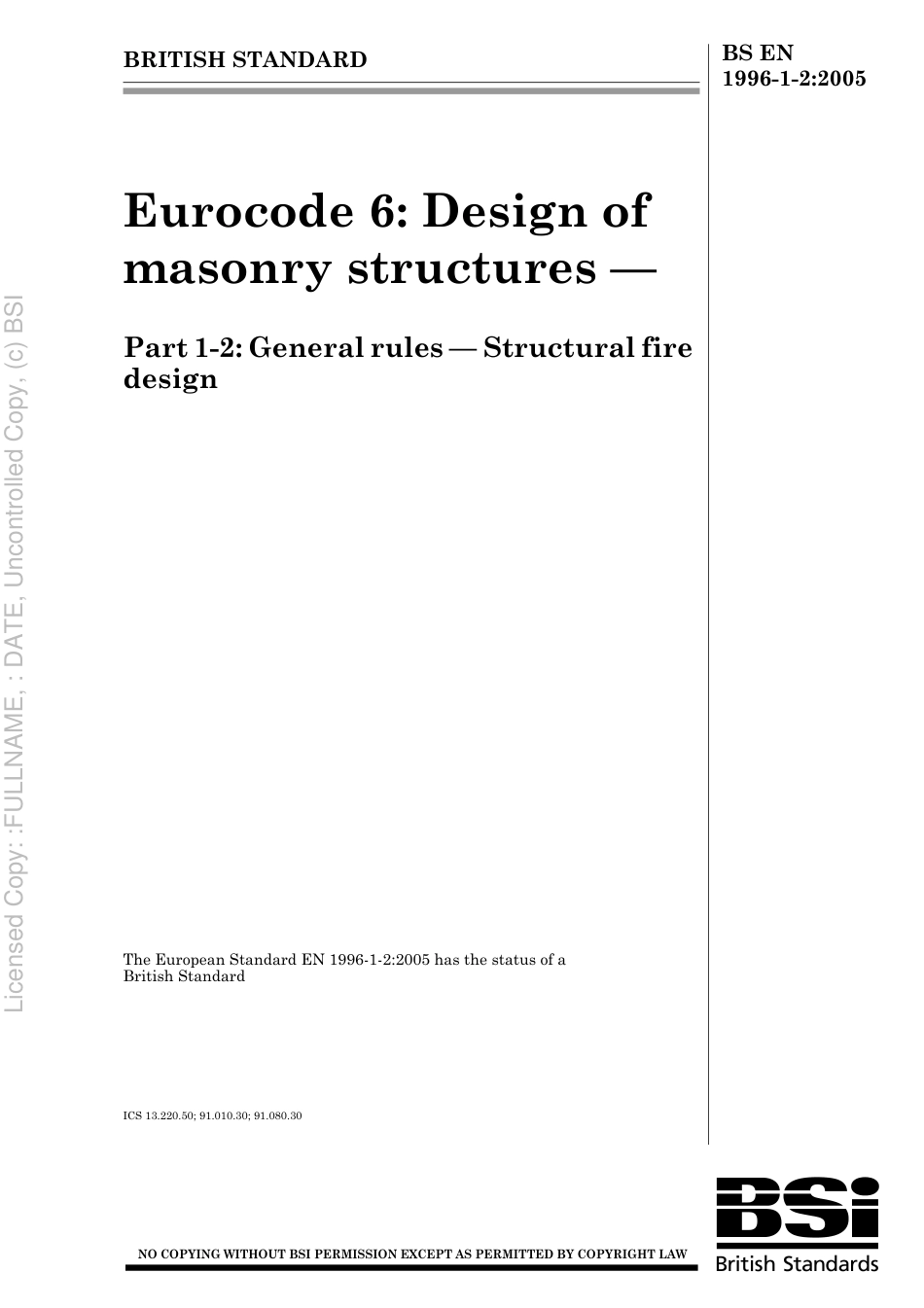 BS EN 1996-1-2 2005.pdf_第1页