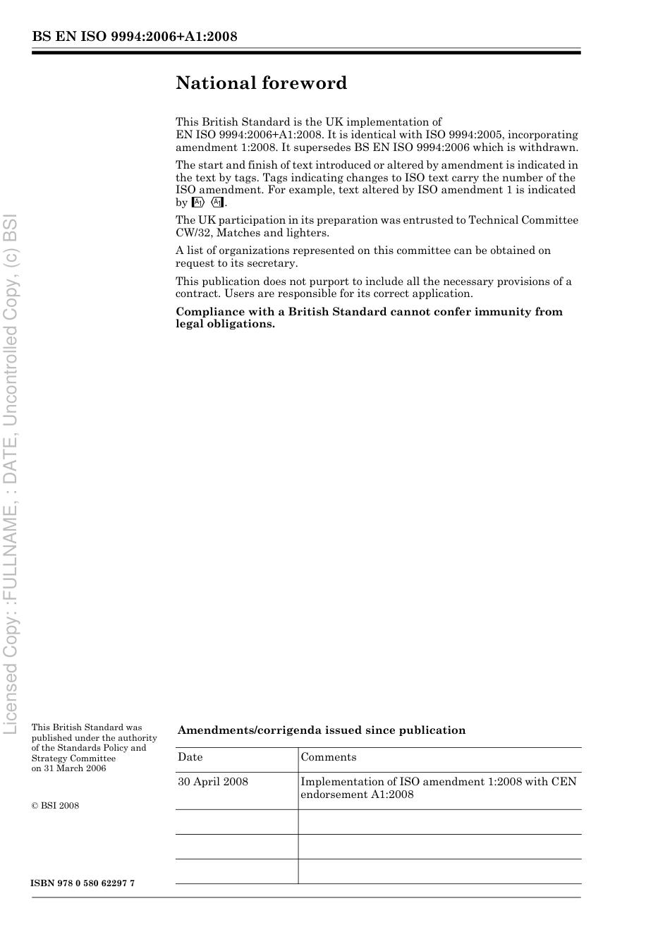 BS EN ISO 9994 2006+A1 2008 Lighters Safety.pdf_第2页