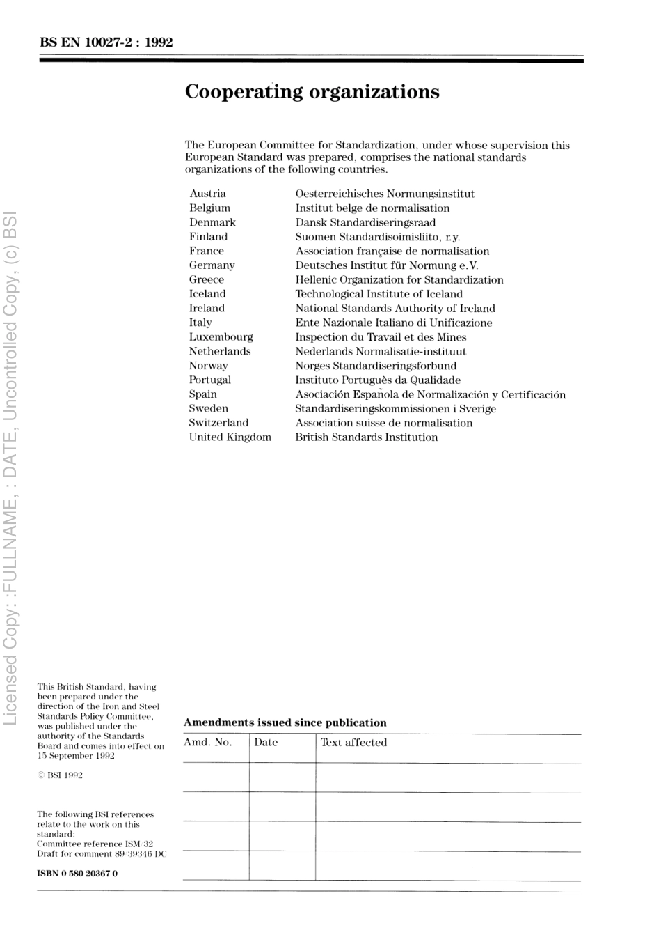 BS EN 10027-2 1992.pdf_第2页