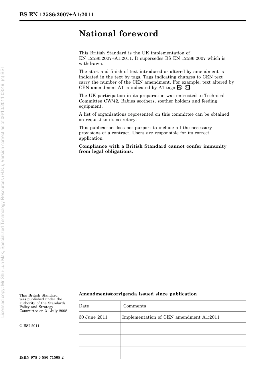 BS EN 12586 2007+A1 2011.pdf_第2页