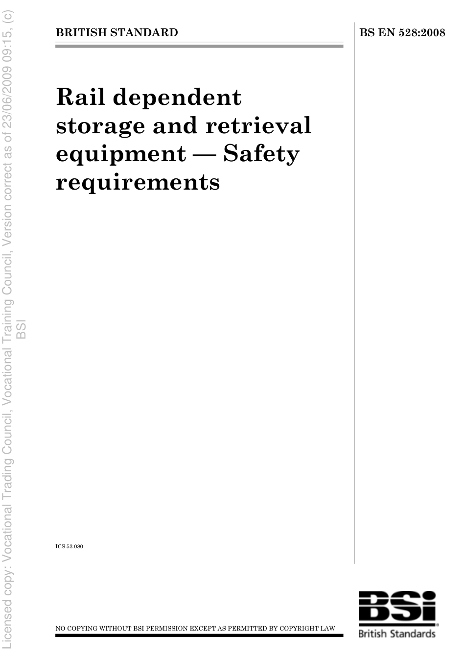 BS EN 528 2008.pdf_第1页