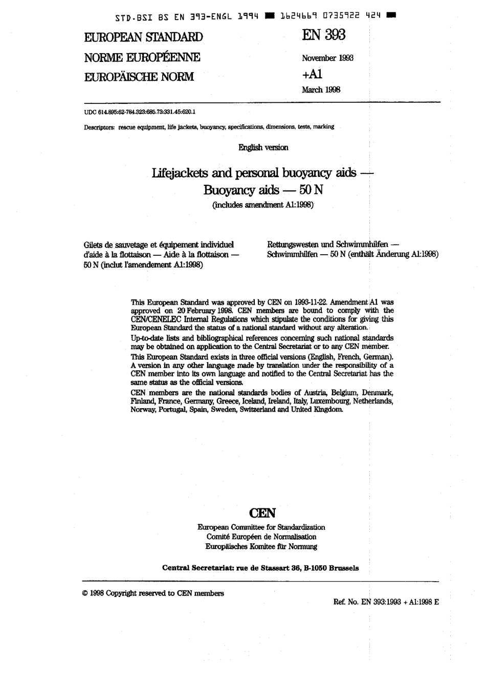 BS EN 393 1994.pdf_第3页