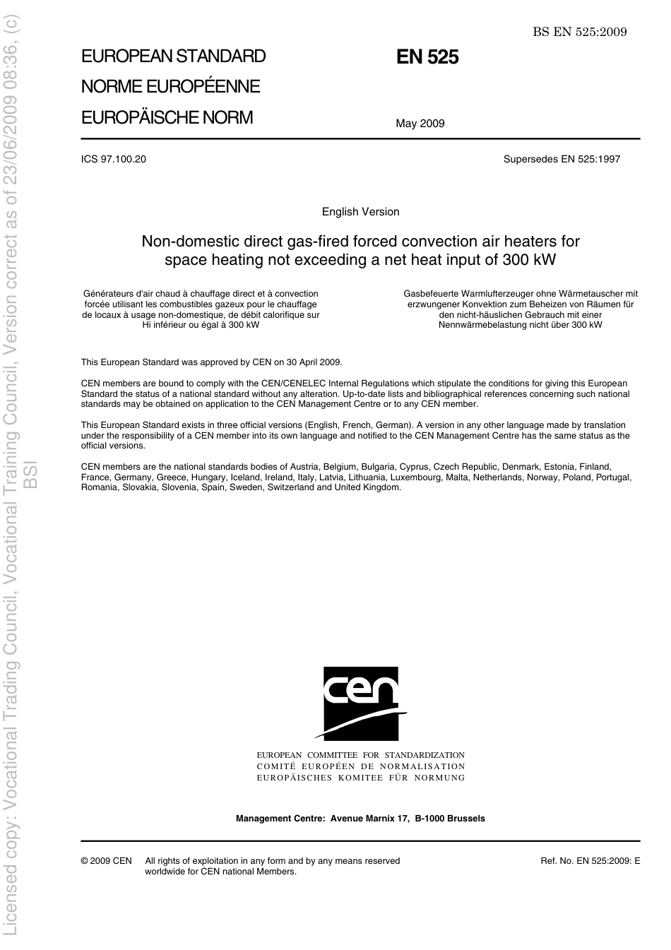 BS EN 525 2009.pdf_第3页