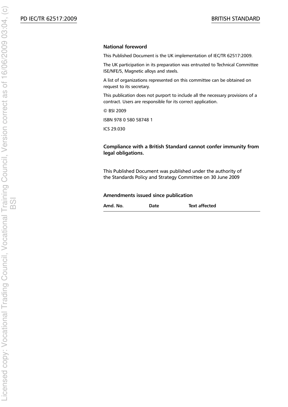 PD IEC TR 62517 2009  magnetic behaviour.pdf_第2页