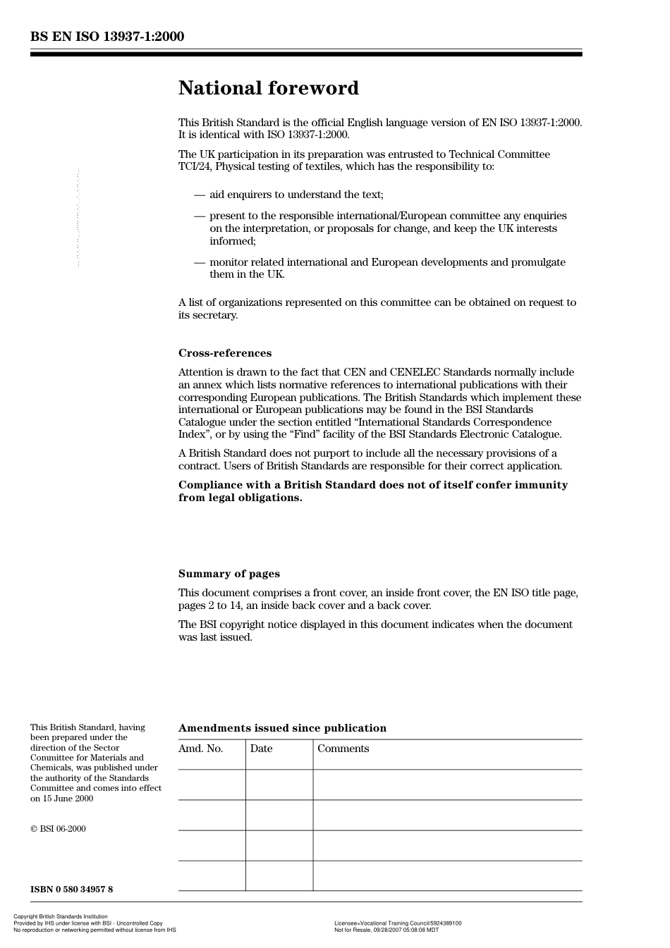 BS EN ISO 13937-1 2000.pdf_第2页