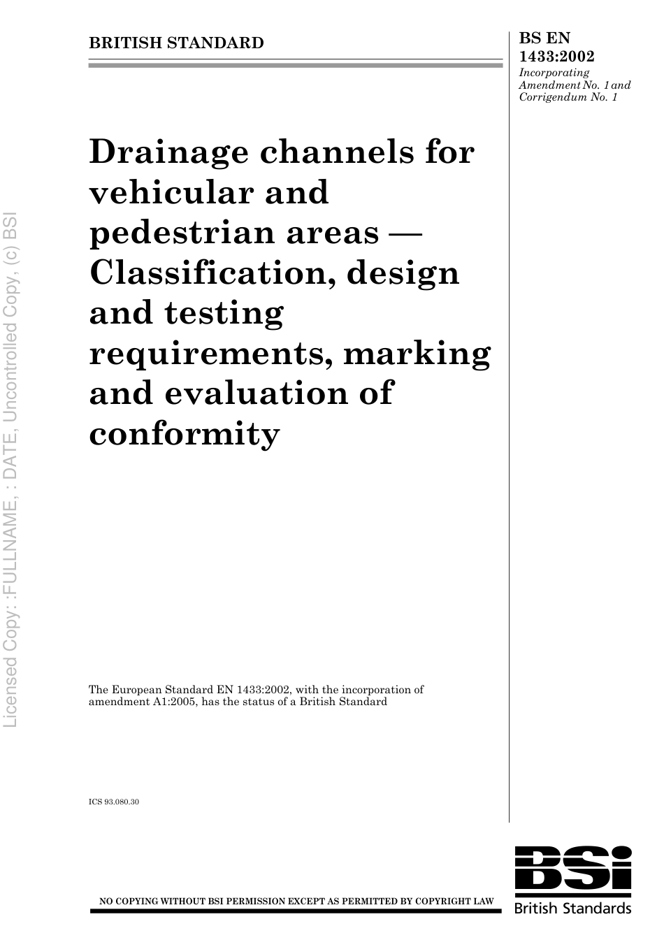 BS EN 1433 2002.pdf_第1页