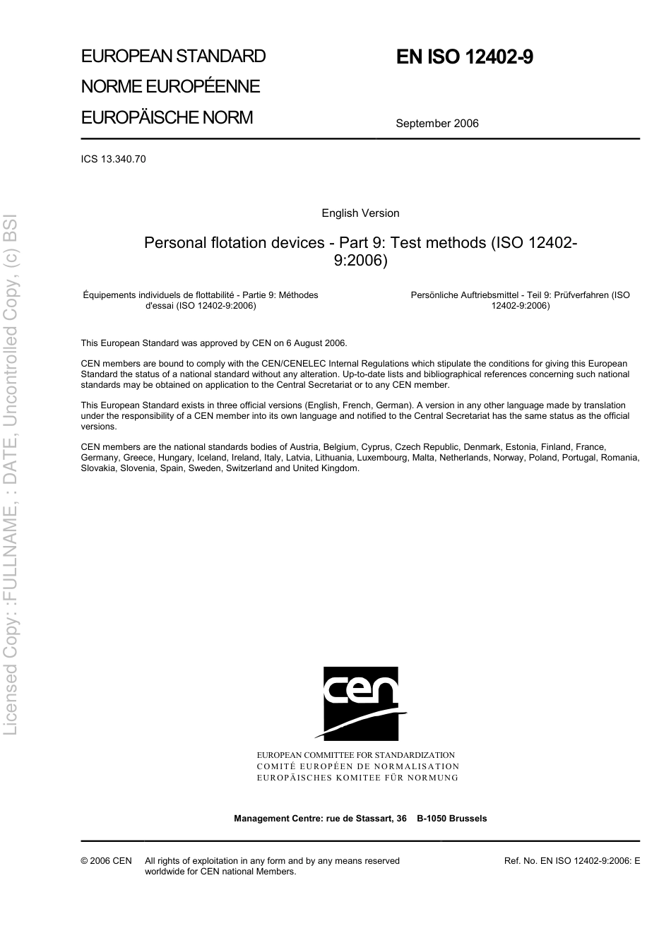 BS EN ISO 12402-9 2006.pdf_第3页