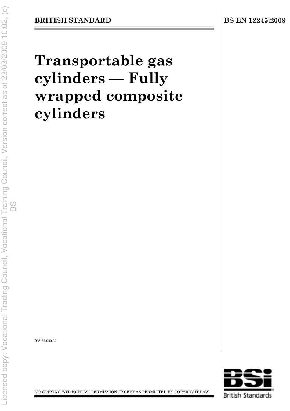 BS EN 12245 2009.pdf_第1页