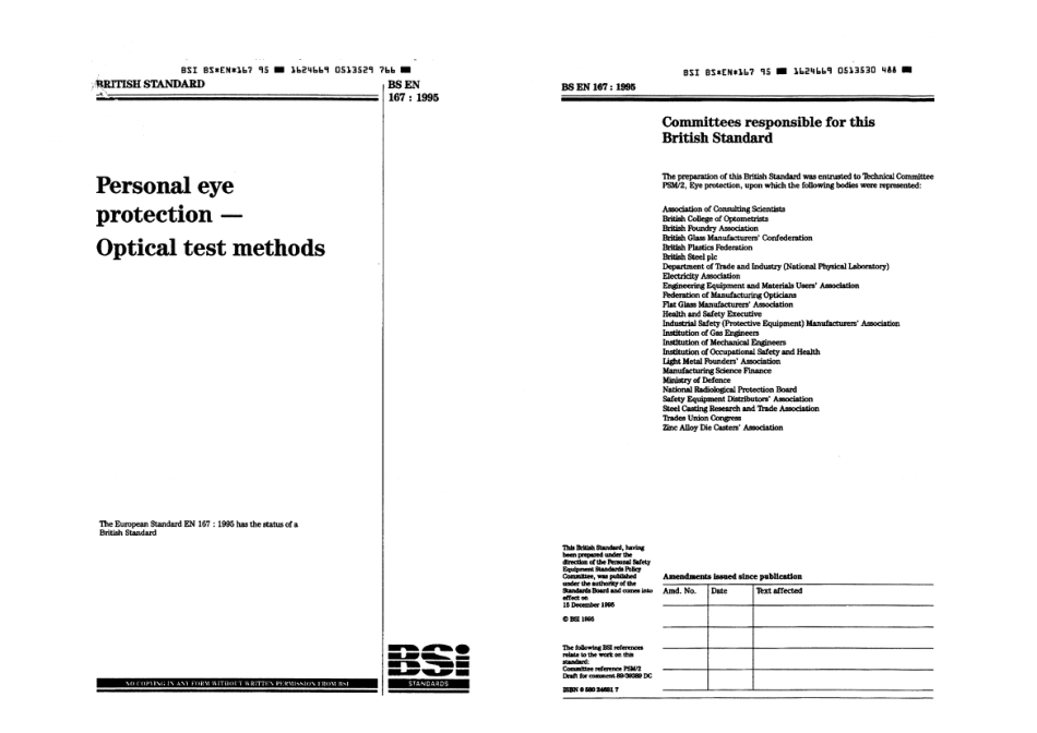 BS EN 167 1995.pdf_第1页