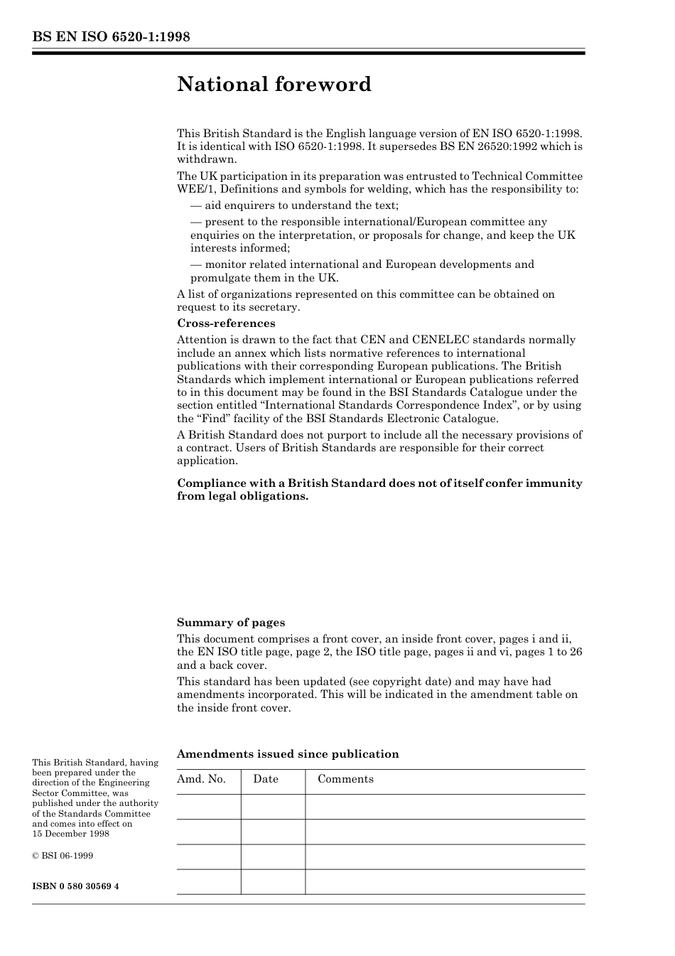 BS EN ISO6520 1 (Geometric imperfections of welds).pdf_第2页